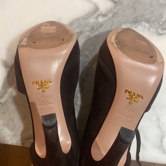 PRADA Suede Booties - Picture 4 of 5